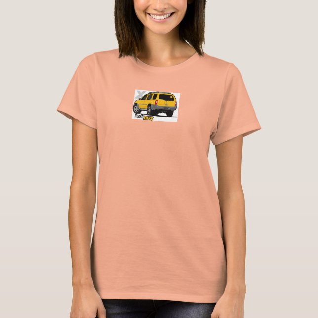 Camiseta Xterra Amarelo - Edição Koda Bus (Frente)