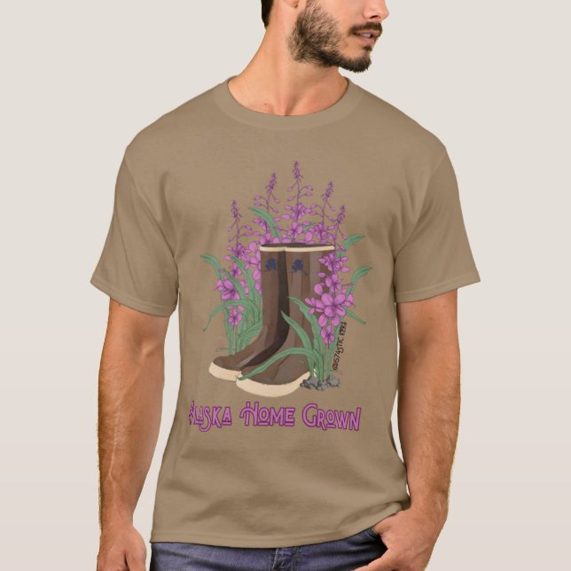 Camiseta xtratuf fireAlaska Caseiro (Frente)