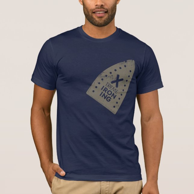 Camiseta Xtreme Iron Burn 3 Dark Bella Canvas T-Shirt (Frente)