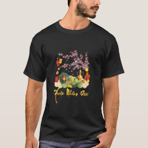 Camiseta Xuan Nham Dan Vietnamita, Bandeja de Cinco Frutas