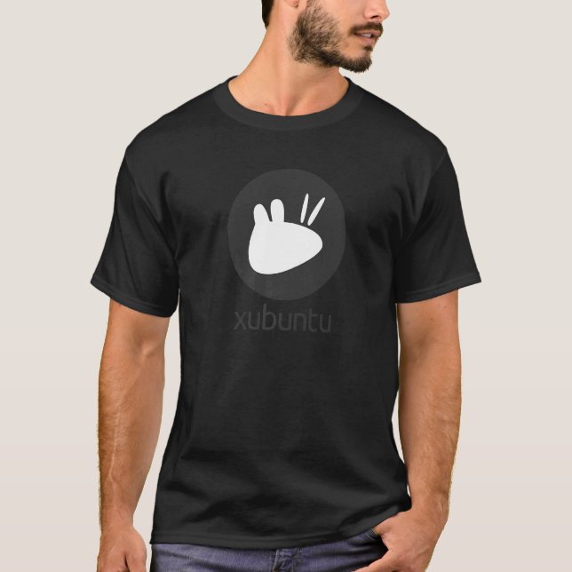 Camiseta Xubuntu Sistema Operacional Elegante Ubuntu Linux  (Frente)