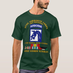 Camiseta XVIII Corps Central Desert Storm Veteran