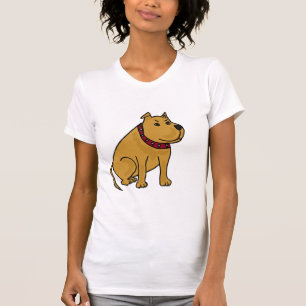 Camiseta XX- desenhos animados engraçados do cão de filho