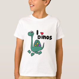 Camiseta XX- design bonito de Dinos do amor de I