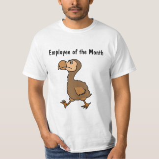 Camiseta XX- design divertido do pássaro do Dodo