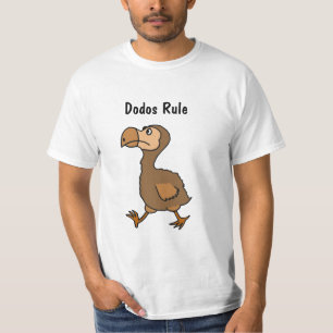 Camiseta XX- design divertido do pássaro do Dodo