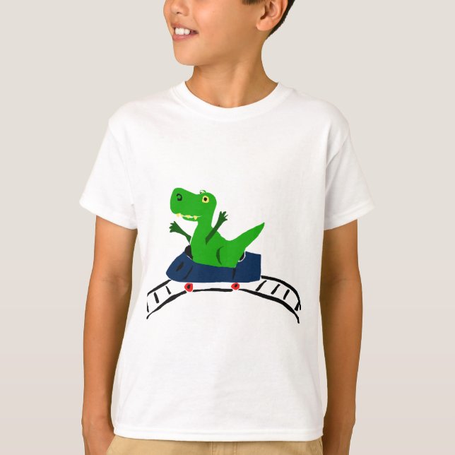 Camiseta XX- dinossauro engraçado de T-rex na arte da (Frente)