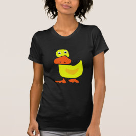 Camiseta XX- pato primitivo engraçado da arte