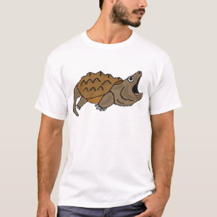 Camiseta XX- tartaruga de agarramento impressionante