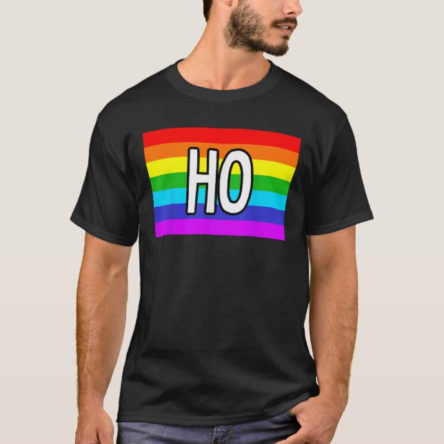 Camiseta XXX Gay Gifts and LGBT Pride Stuff HO  (Frente)