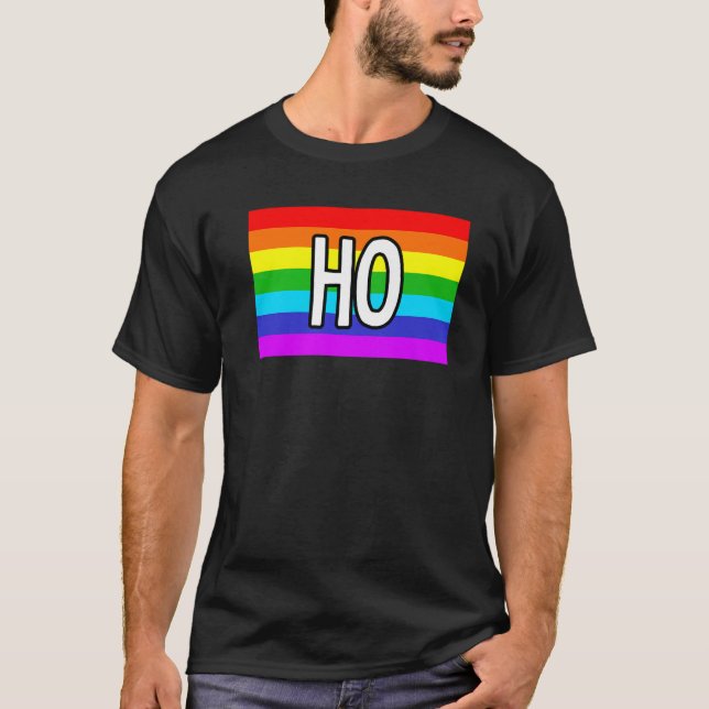 Camiseta XXX Gay Gifts and LGBT Pride Stuff HO Premium  (Frente)