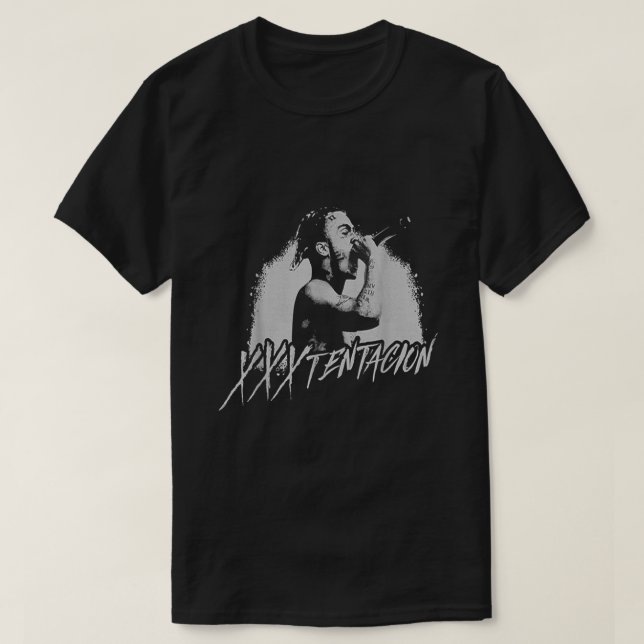 Camiseta XXXTentacião Preto (Frente do Design)
