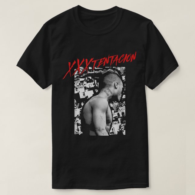 Camiseta XXXTentacion Preto (Frente do Design)