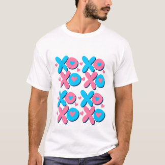 Camiseta xxxxxxxxx xoxo Jogo do amor e da vida