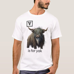 Camiseta Y é para Yak T-Shirt