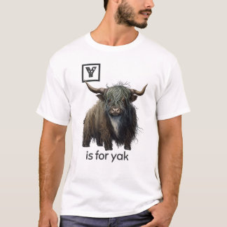 Camiseta Y é para Yak T-Shirt