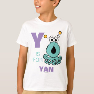 Camiseta Y é para Yip-Yips adiciona seu nome