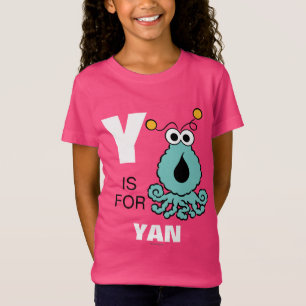 Camiseta Y é para Yip-Yips   Adicione seu nome