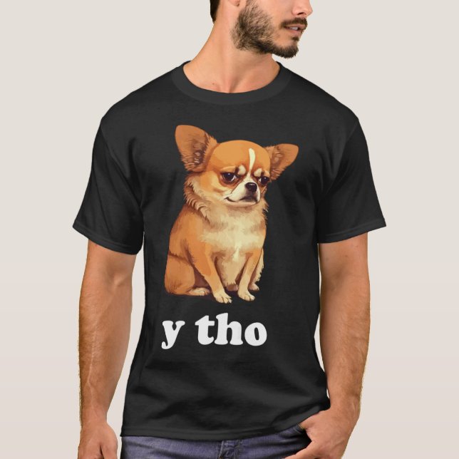 Camiseta Y Estilo de Cachorro Chihuahua (Frente)