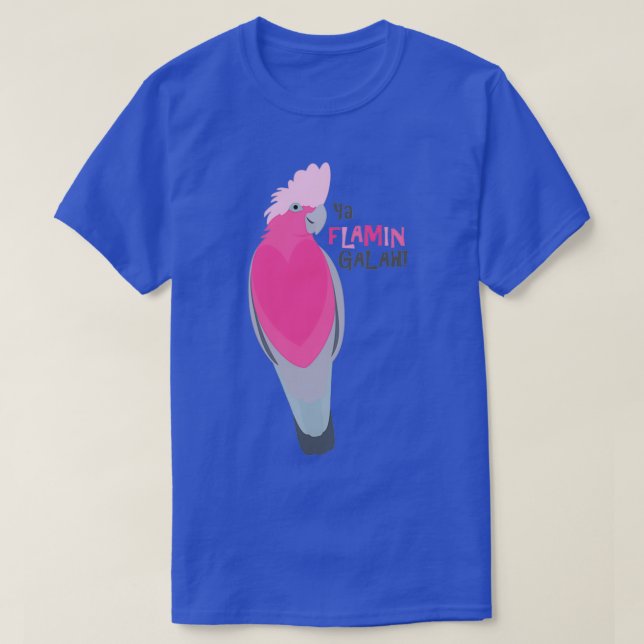 Camiseta Ya flamin galah (Frente do Design)
