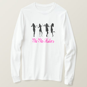 Camiseta Ya Ya Sisters (rosa)