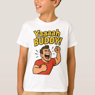 Camiseta Yaaaah Parceiro Explosão de Poder