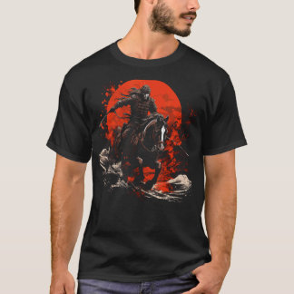 Camiseta Yabusame Horseback Archery Samurai Warrior Japan A