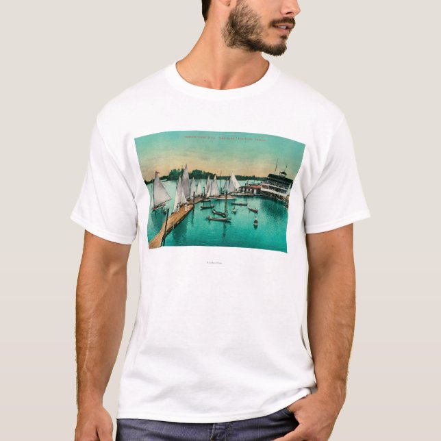 Camiseta Yacht club de Oregon (Frente)
