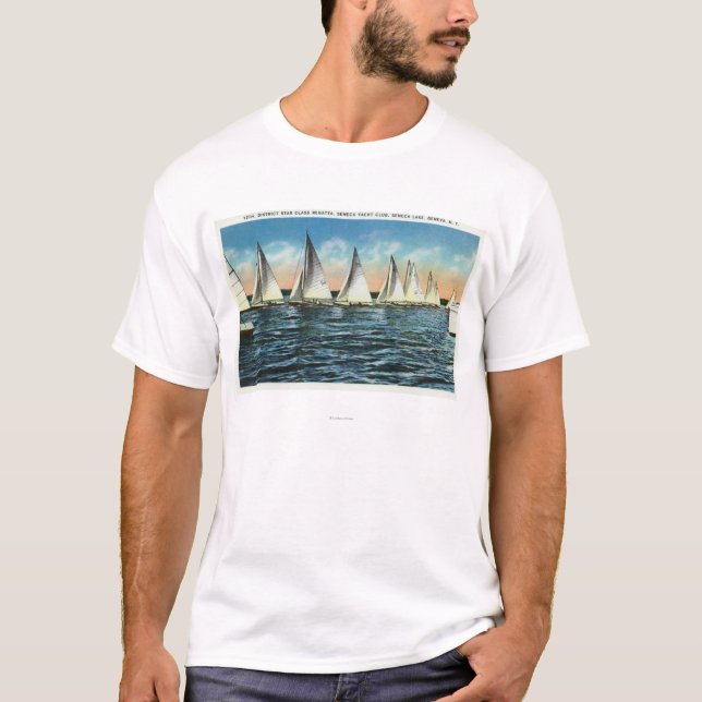 Camiseta Yacht club do Seneca (Frente)