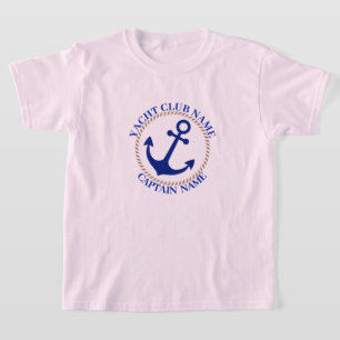 Camiseta Yacht club marinho Náutico