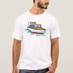 Camiseta Yacht do Estilo de Gradação