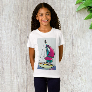 Camiseta Yacht In Cheio Sail Girls T Shirt