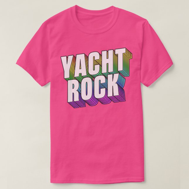 Camiseta Yacht Rock 80 (Frente do Design)