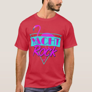Camiseta Yacht Rock Retro Flamingo