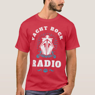 CAMISETA YACHT ROCK WHITE LETTERS