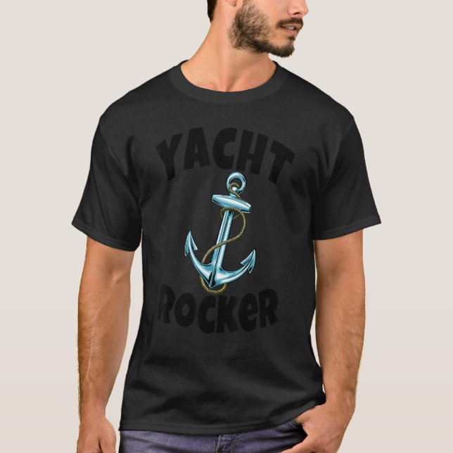 Camiseta Yacht Rocker Anchor Boat Women Anchor Cruise (Frente)