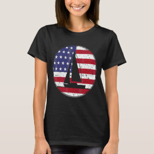Camiseta Yacht U Flag America Sailor Sailor