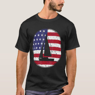 Camiseta Yacht U Flag America Sailor Sailor