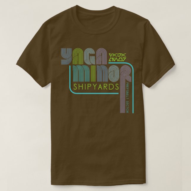 Camiseta Yaga Minor Shipyards (Frente do Design)