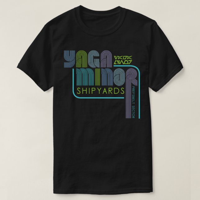 Camiseta Yaga Minor Shipyards (Frente do Design)