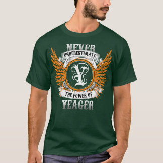 Camiseta Yager Name Shirt Nunca Subestima O Poder De