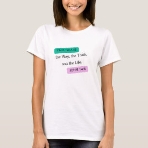 Camiseta Yahusha é o caminho do Design gráfico