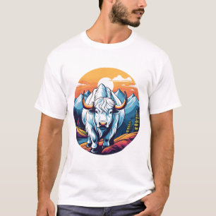 Camiseta Yak branco