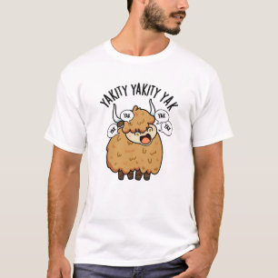 Camiseta Yakity Yakity Yak Piada Animal Engraçada