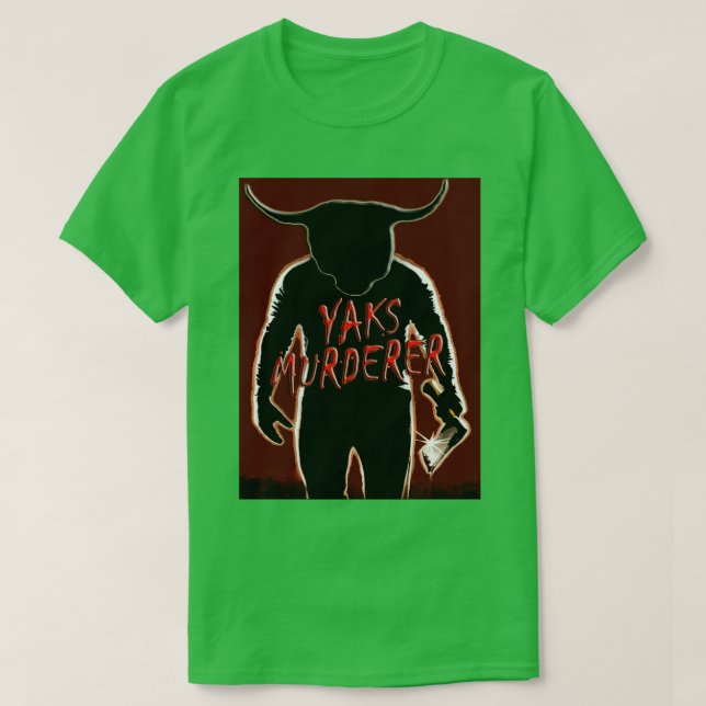 Camiseta Yaks Murderer (Frente do Design)