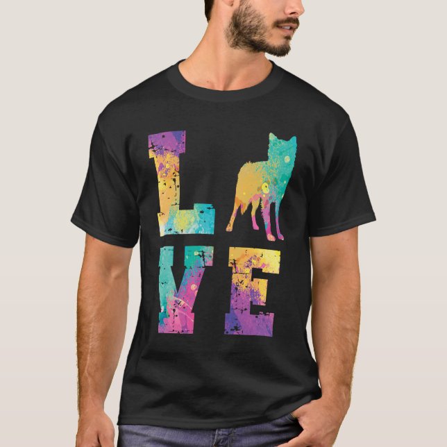Camiseta Yakutskaya Laika Love (Frente)