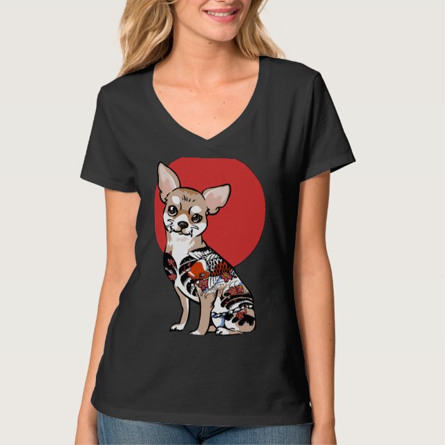 Camiseta Yakuza Chihuahua (Frente)