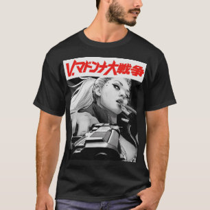 Camiseta Yakuza Japonês Cyberpunk Girl Style
