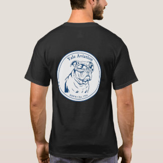 Camiseta Yale Aviação, Est. 1964, preto