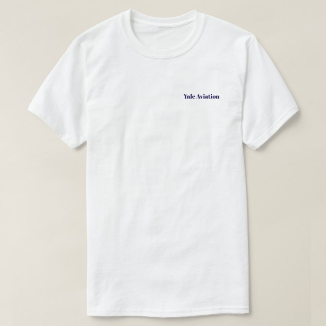 Camiseta Yale Aviation, Est. 1964 (Frente do Design)